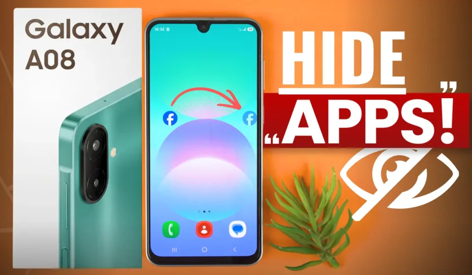 Samsung a08 hide apps